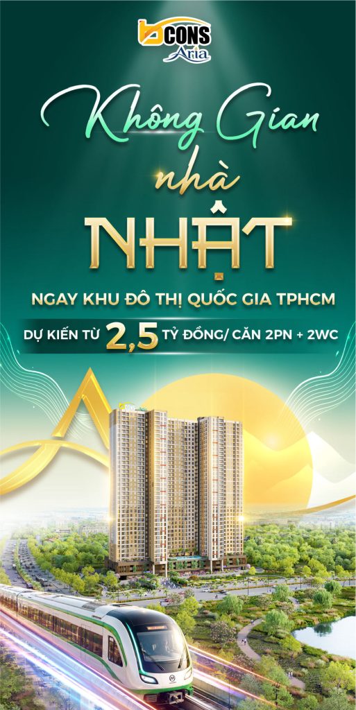 bcons aria không gian sống nhật bản