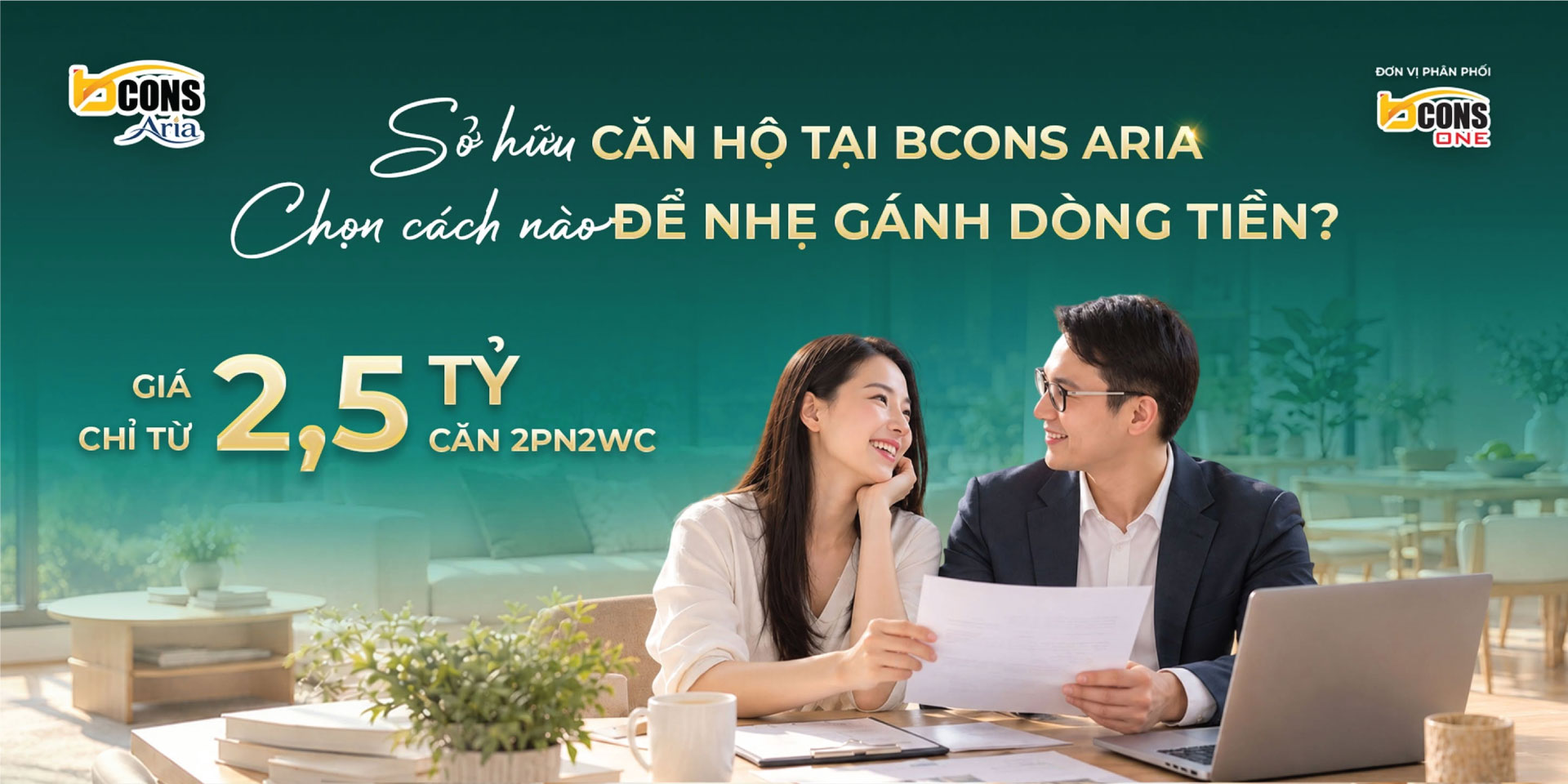 giá bán dự án bcons aria