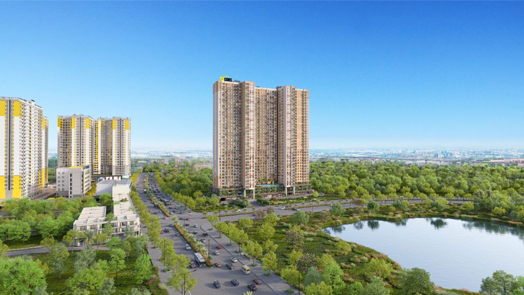 phối cảnh dự án bcons aria